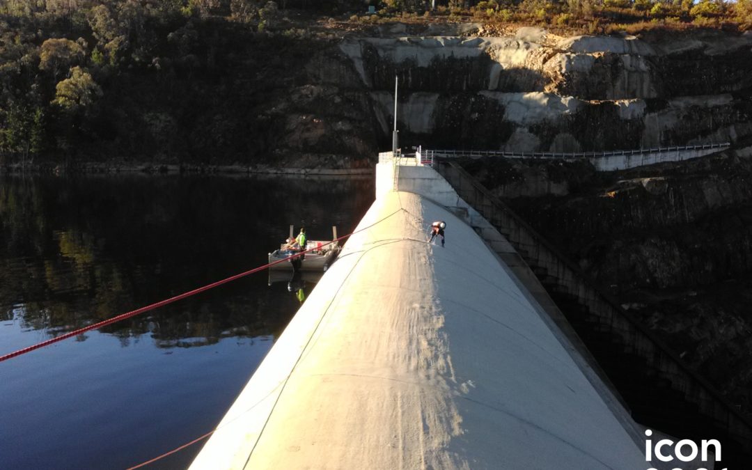 Cotter Dam Spillway Maintenance