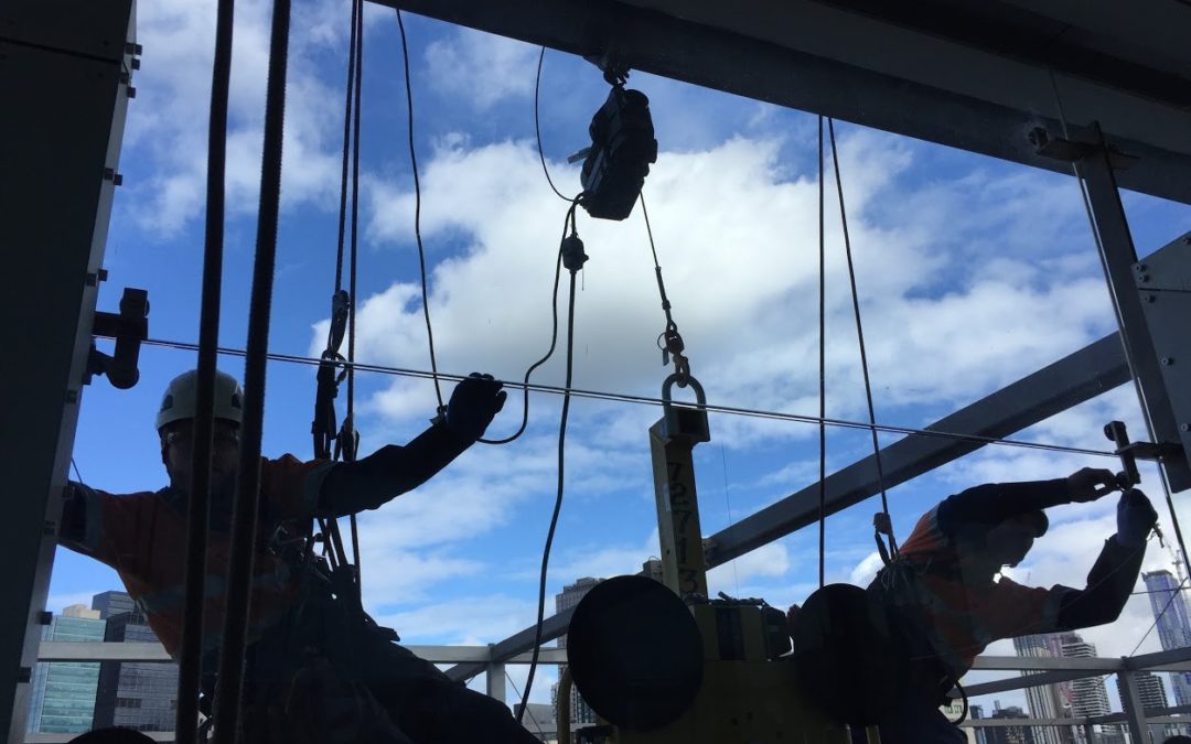 Melbourne Museum Glass Panel Replacement