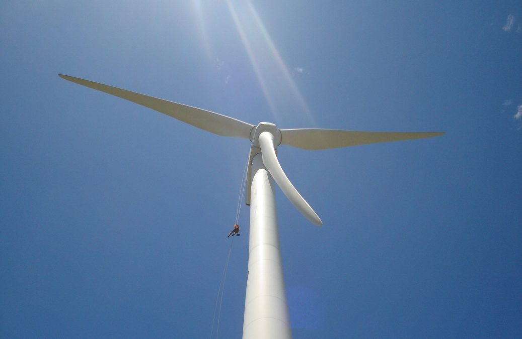 Wind Turbine Anchor Point Inspection