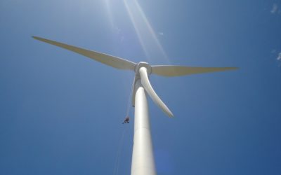 Wind Turbine Anchor Point Inspection