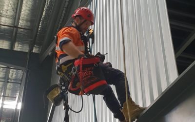 Infrastructure maintenance via Rope Access, Dandenong, Victoria.